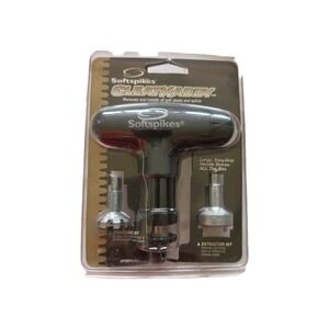 Sealed SoftSpikes Cleat Kaddy Golf Shoe Spikes Install Removal Tool Golfer Gift